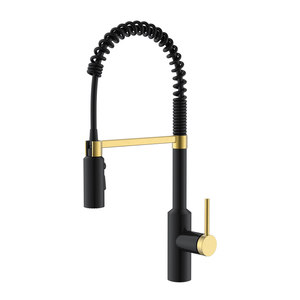 Black And Gold Kitchen Faucet Pull Down Kitchen Faucet Modern Kitchen Faucet 