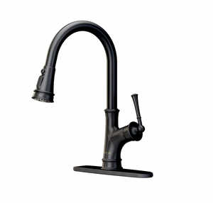Sanitary Ware Kitchen Faucet Faucet Black Pull Down Single Handle Kitchen Faucet