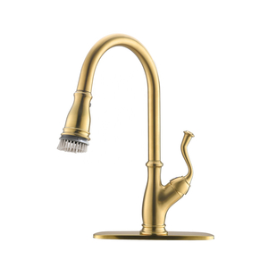 Luxury 304 Stainless Steel Kitchen Faucet Flexible Gold Water Faucet Kitchen Tap For Kitchen