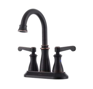 Faucets Mixers Taps Bathroom Double Handle Basin Faucet ORB Brass Bathroom Sink Faucet