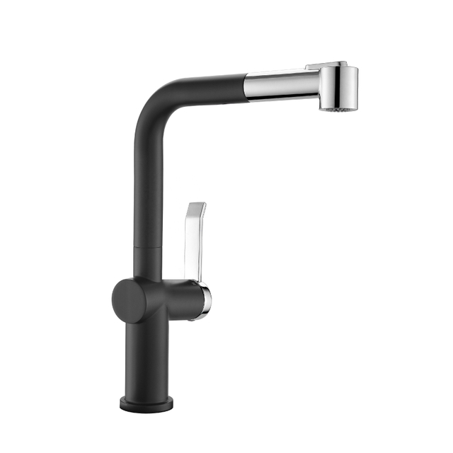 European Style Pull Out Kitchen Touch Faucet Black Kitchen Faucet Chrome Mixer Kitchen Faucet