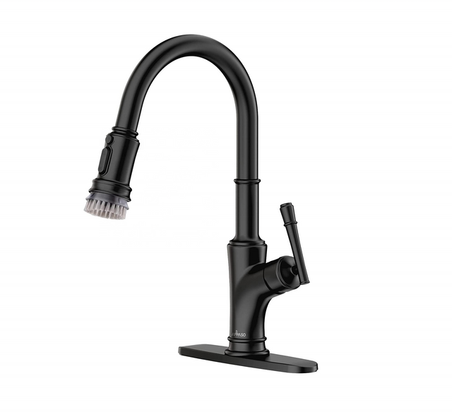 Faucet Cupc Pull-Down Kitchen Sink Faucet Vintage Stainless Steel Kitchen Faucet