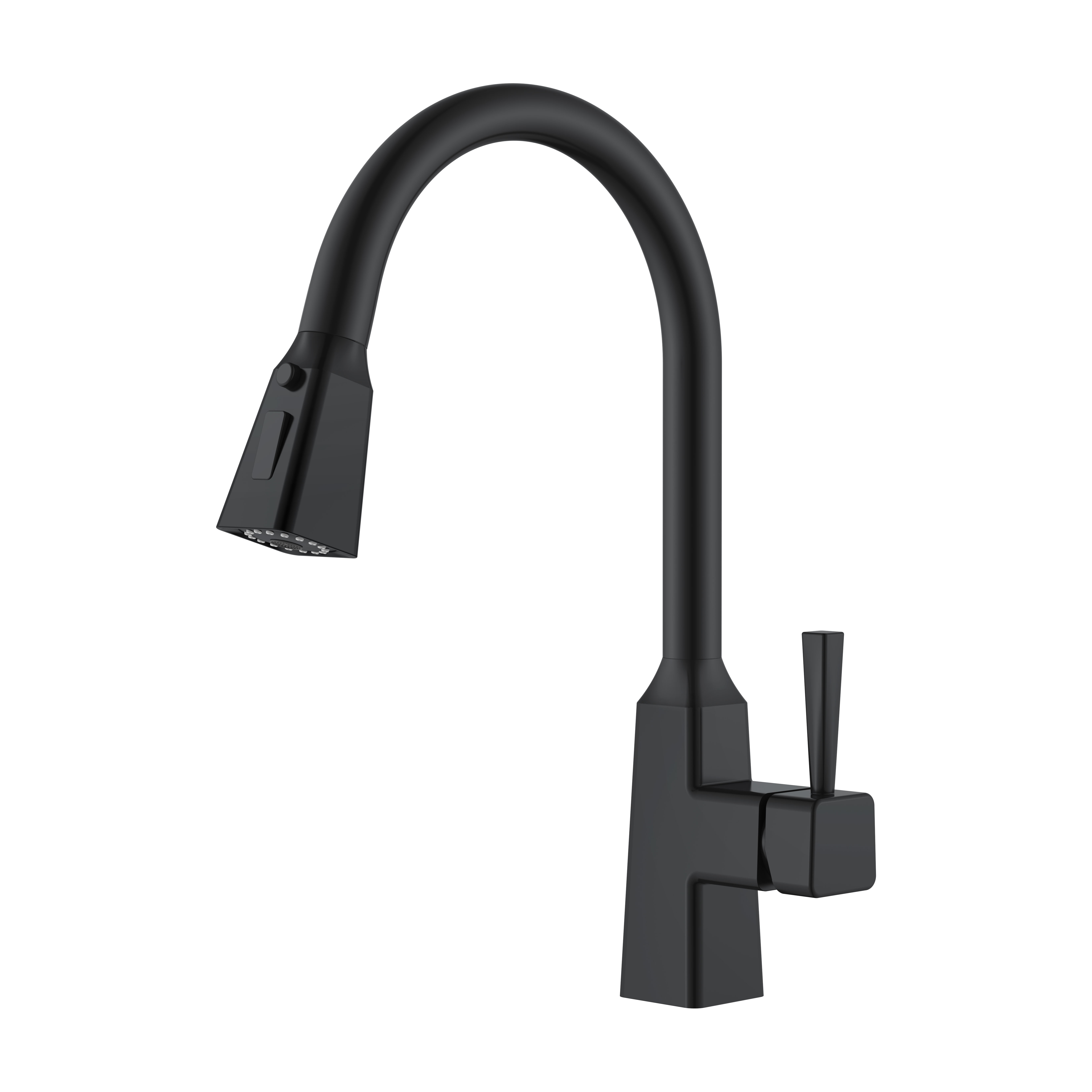Square Kitchen Faucet Modern Pull Down Gold Kithchen Faucet