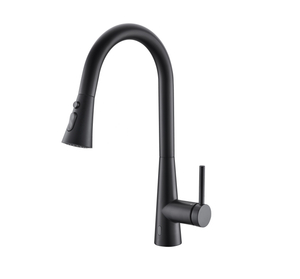 Modern Faucet Black Smart Kitchen Faucet Automatic Kitchen Faucets With Pull Down Sprayer Black