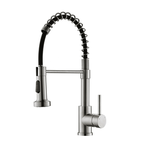 Kitchen Faucets With Pull Down Sprayer Brushed Nickel Faucets Kitchen Stainless Steel Kitchen Faucets