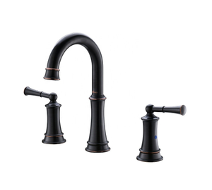 APB122-ORB 4" Minispread Faucet Bathroom Faucet Hot And Cold Water Classic Basin Faucet
